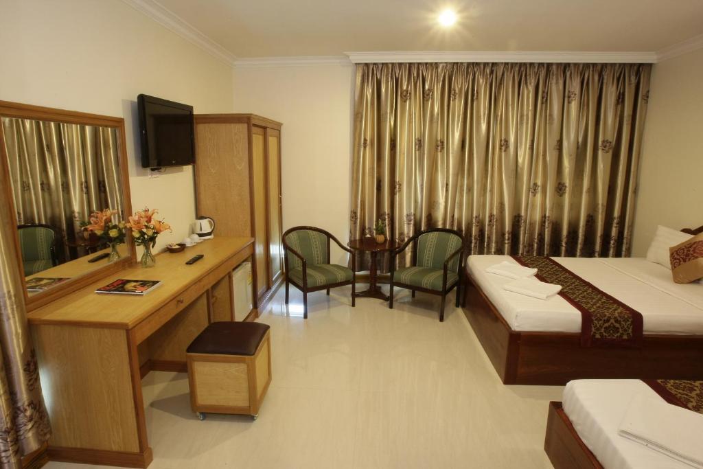 White Beach Hotel Sihanoukville Rom bilde
