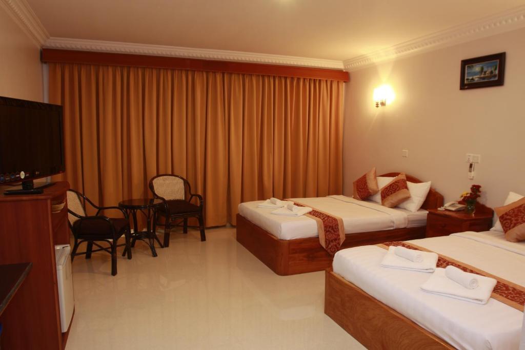 White Beach Hotel Sihanoukville Rom bilde